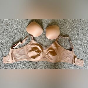 Honeylove Tan Structured Bra with Adjustable Straps NWOT